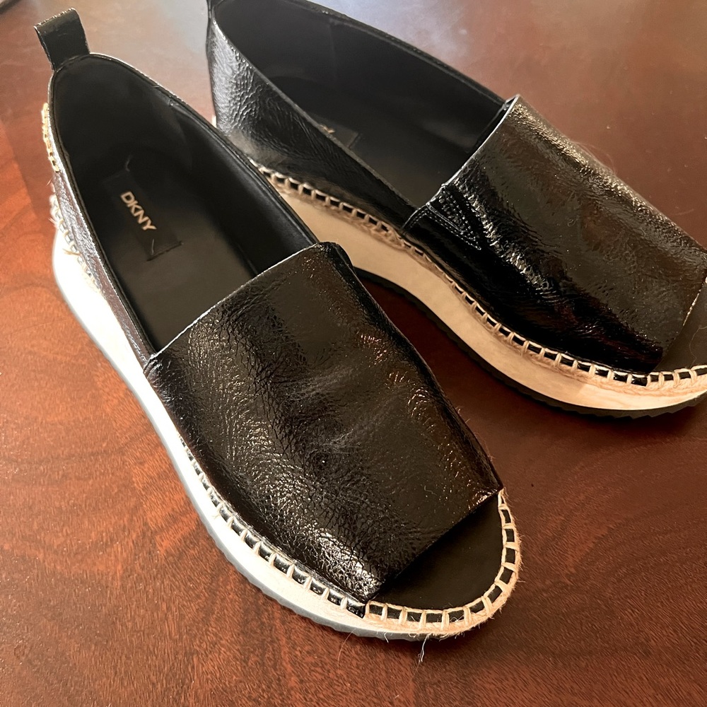Open Toe slip ons
